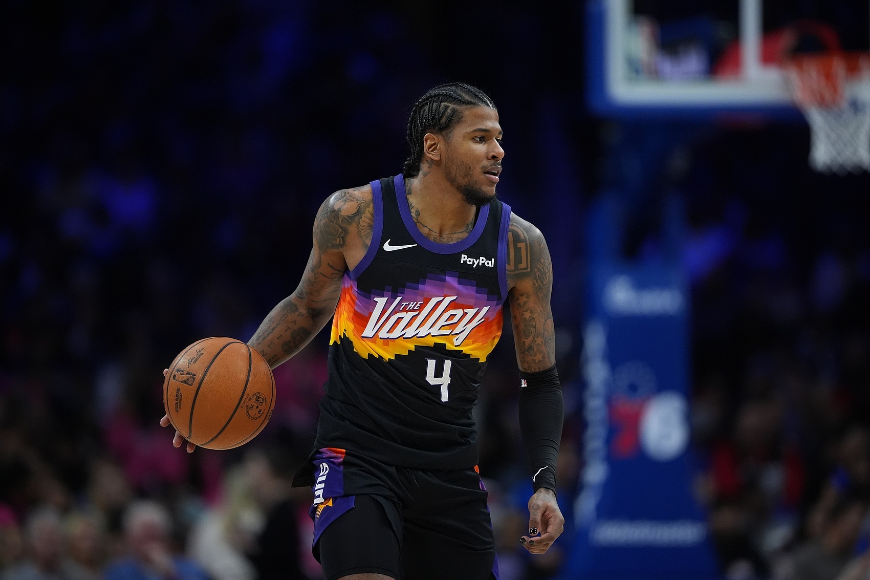 九游娱乐-上场复出得到12分！奥特：今天对阵老鹰 杰伦·格林继续替补出战